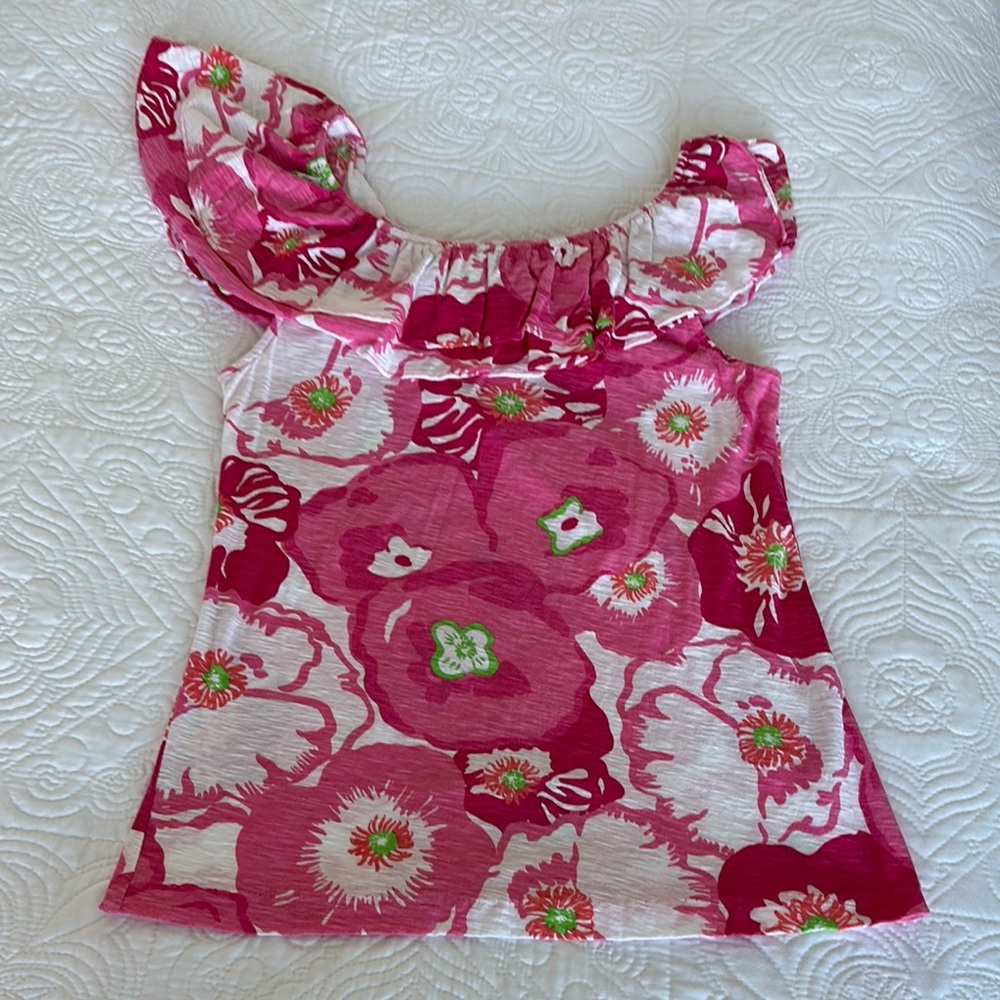 Floral Pink Kids Top